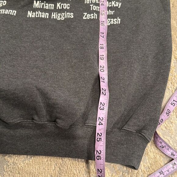 VTG Hanes LATIN III MMXIV-MMXV sweatshirt size S "MARS EST DEUS!" Check pics - Picture 6 of 7